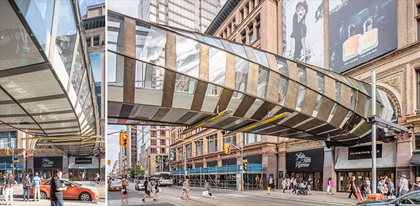 bridge toronto eaton centre
