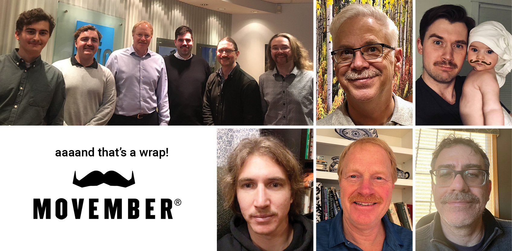 RJC’s Movember Team Raises Funds for Men’s Health