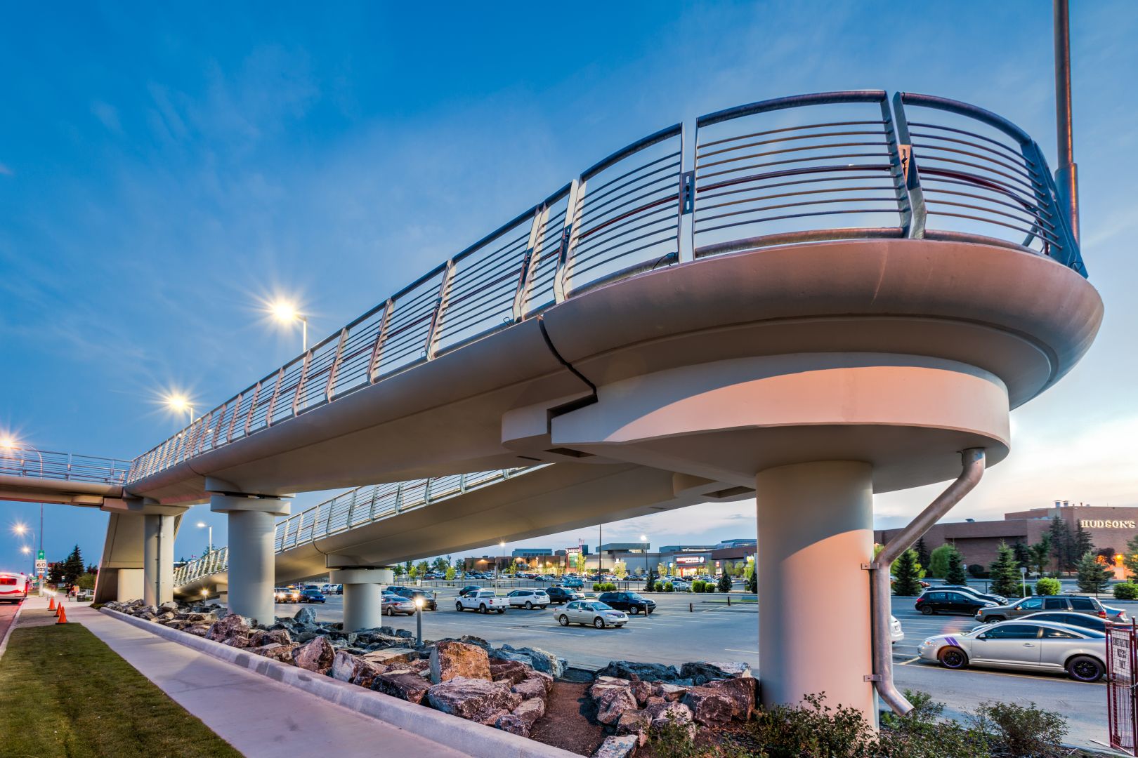Rundle LRT Station/36th Street NE Pedestrian Bridge