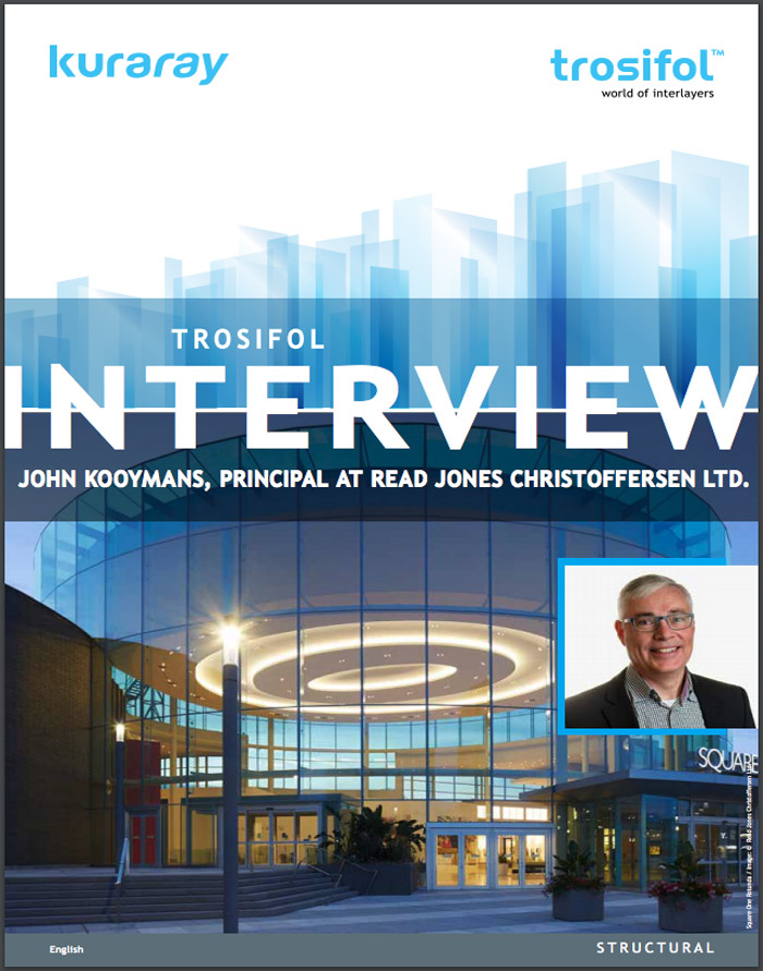 Laminated Glass News speaks to John Kooymans